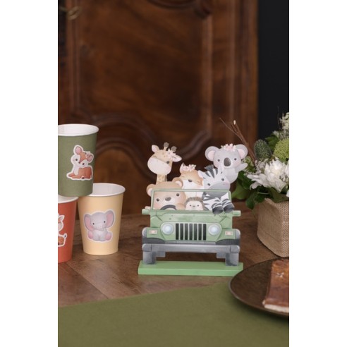 6 cartes d'invitation explorateur