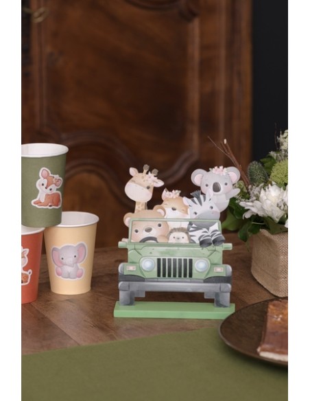 6 cartes d'invitation explorateur