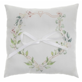 Coussin mariage vegétal 