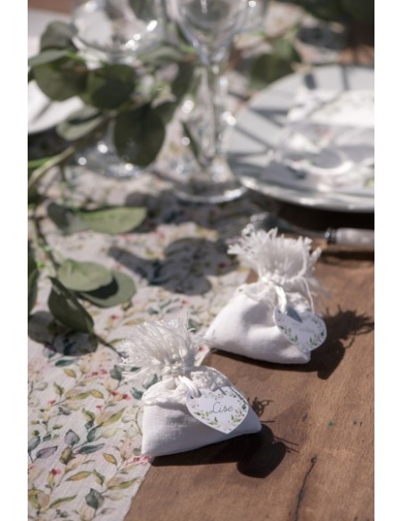 Coussin mariage vegétal 