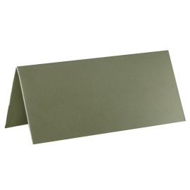 10 marque place rectangle vert sauge