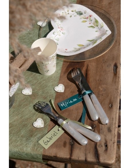 24 mini pinces en bois blanc