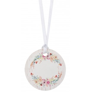 10 assiettes mariage fleuri 