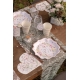 10 assiettes mariage fleuri 