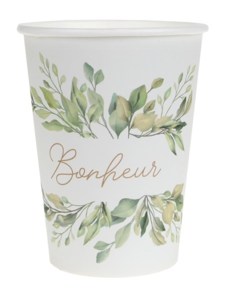 10 assiettes O bonheur