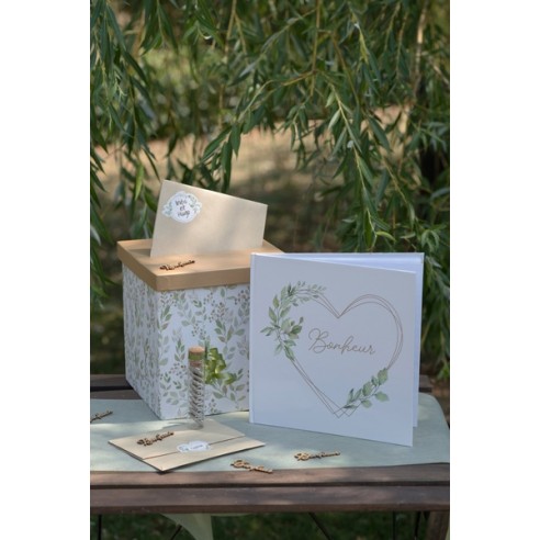 20 serviettes O bonheur