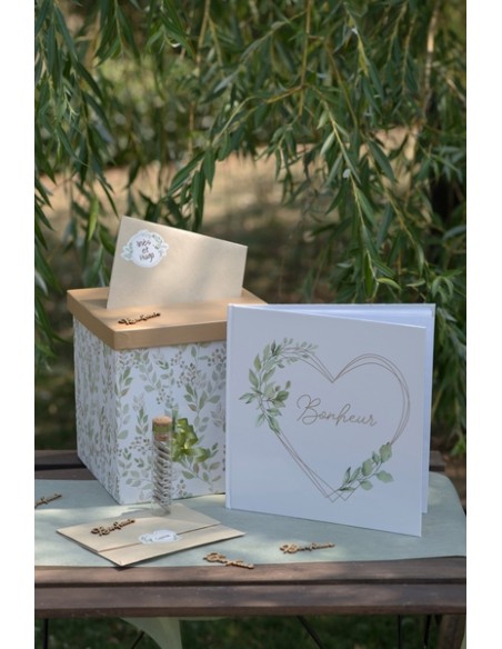 20 serviettes O bonheur