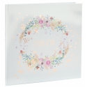 Livre d'or mariage fleuri 