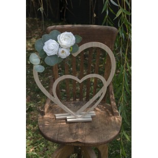 Grand décor coeur naturel 2