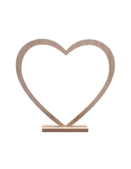 Grand décor coeur naturel
