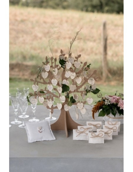 Décor coeur naturel