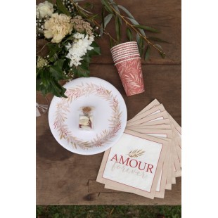 20 serviettes romance 2