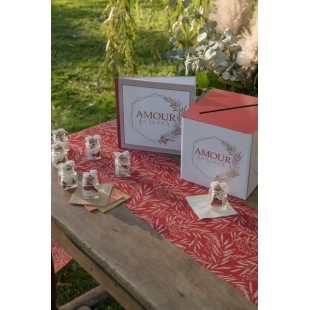 Chemin de table romance 43.5x3m 2