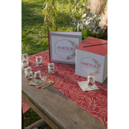 Chemin de table romance 43.5x3m