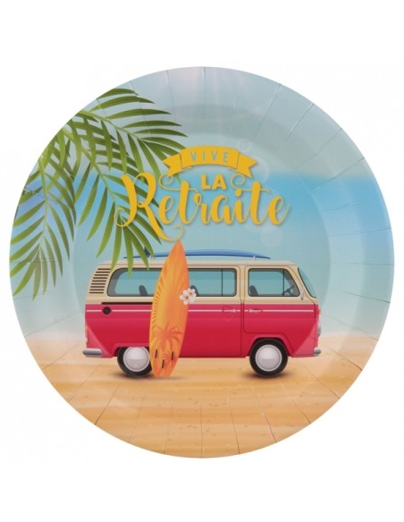 10 assiettes Amour forever