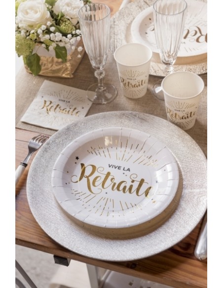 10 assiettes Retraite