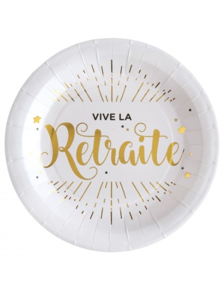 10 assiettes Retraite