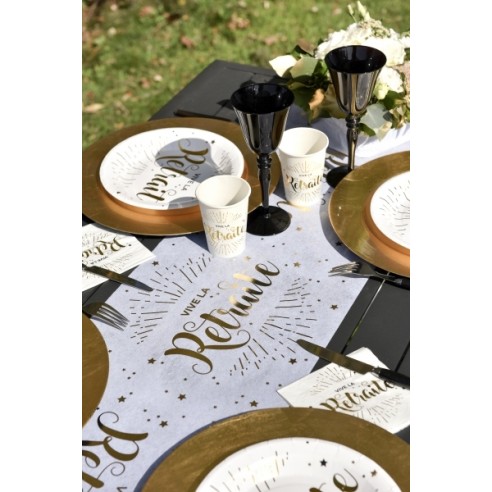 10 gobelets Retraite