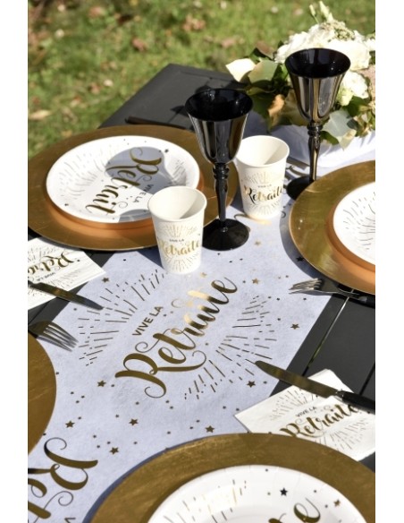 10 gobelets Retraite