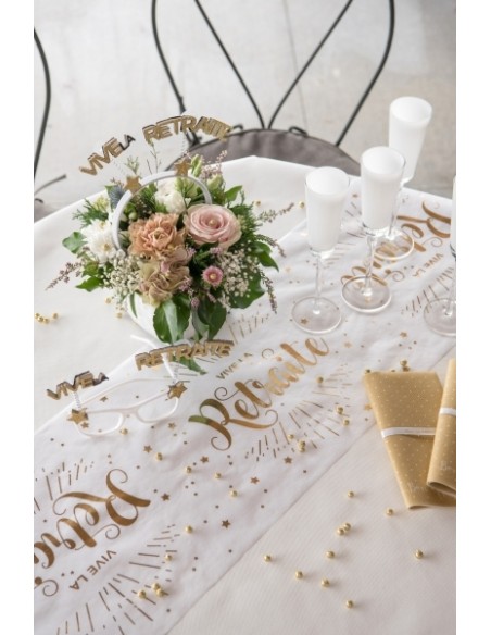 Chemin de table Retraite 30cm x 5m