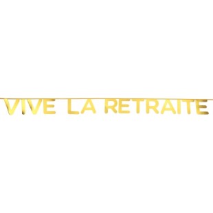Banderole retraite