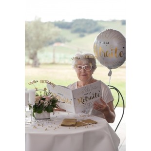 Ballon alu vive la retraite 2