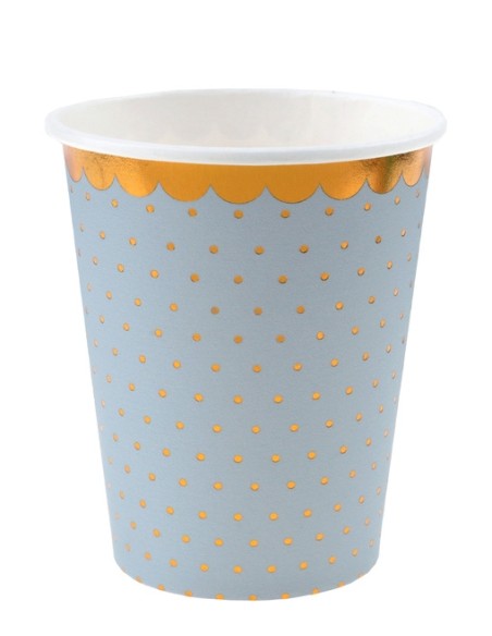 10 gobelets passe partout roses