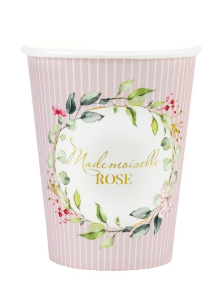 10 gobelets passe partout blancs