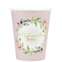 10 gobelets Mademoiselle Rose