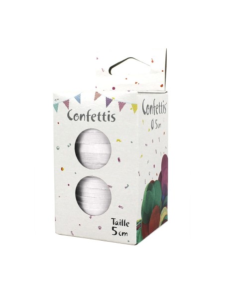 Confettis de scène diam 5cm Multicolore