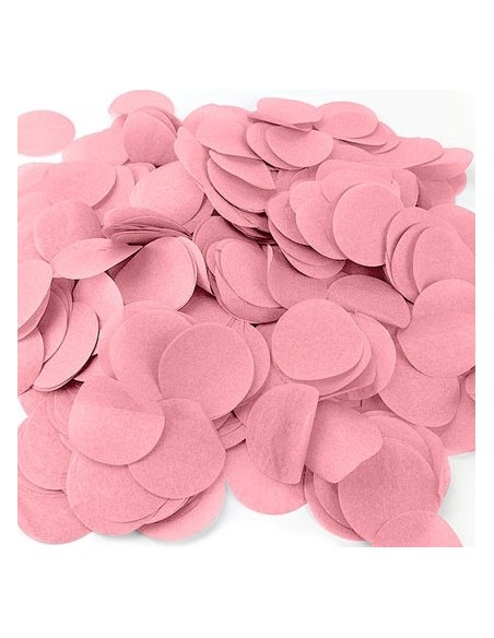 80g de confettis de scène diam 5cm bleu