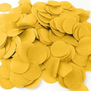 80g de confettis de scène diam 5cm fucshia