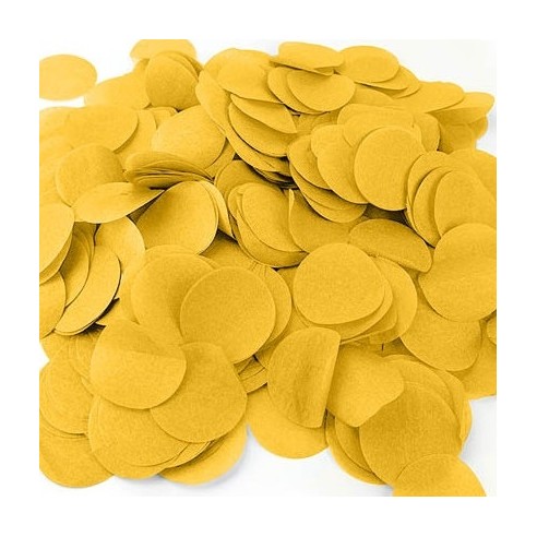 80g de confettis de scène diam 5cm fucshia