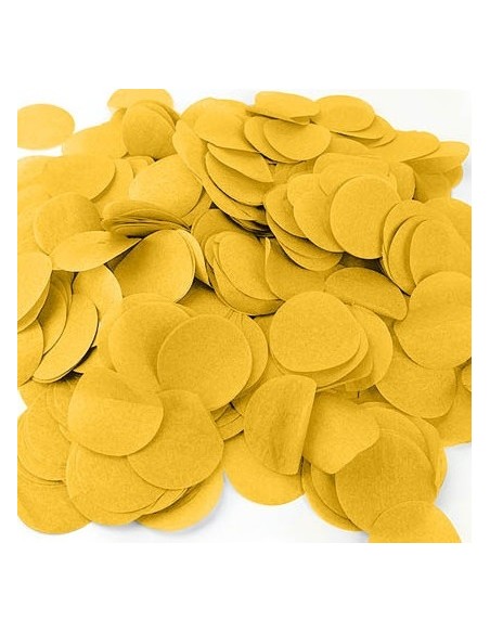 80g de confettis de scène diam 5cm fucshia