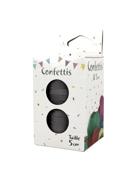 80g de confettis de scène diam 5cm jaune