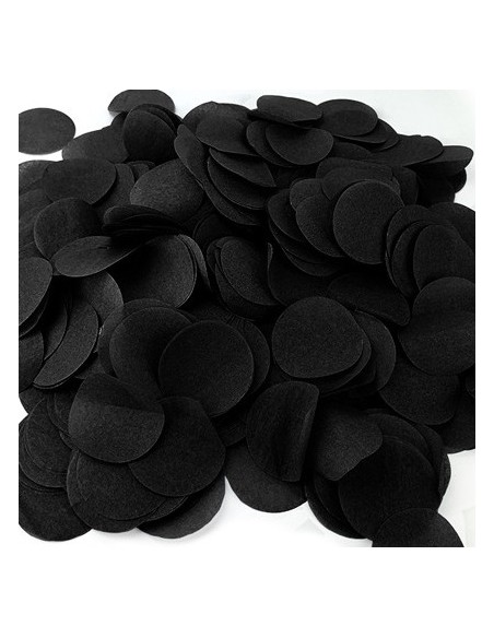 80g de confettis de scène diam 5cm jaune