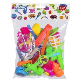 Set Sachet de fête assortiment de 40 jouets