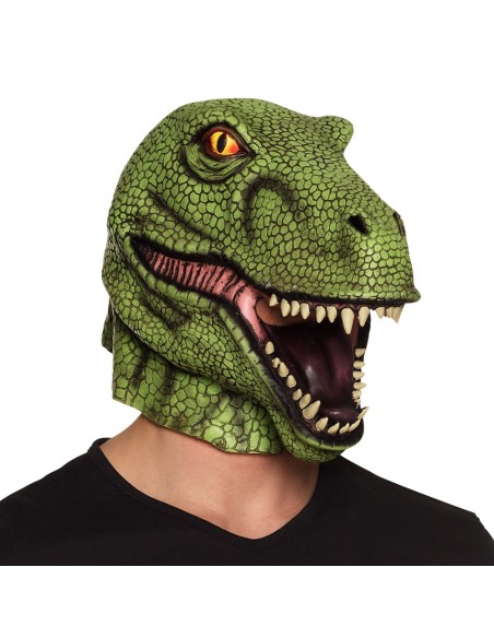 Masque latex moustaches blanches