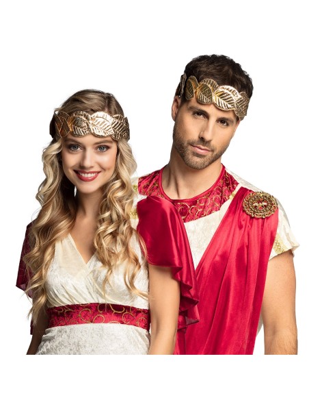 Couronne de lauriers dorés