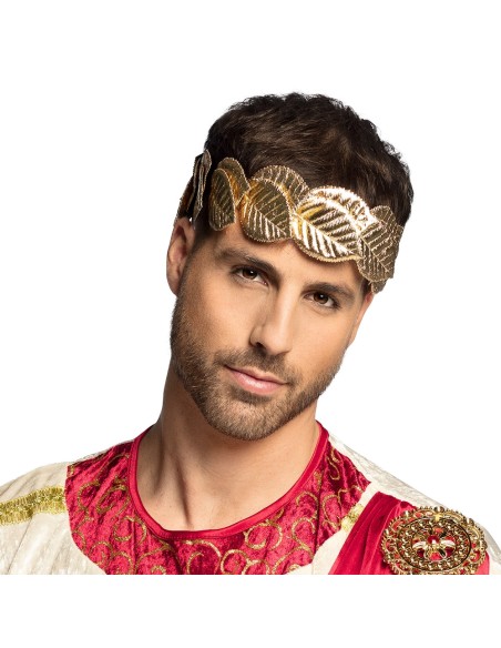 Couronne de lauriers dorés