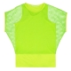 Bandeau 80's fluo jaune