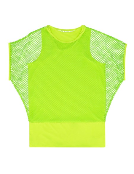 Bandeau 80's fluo jaune