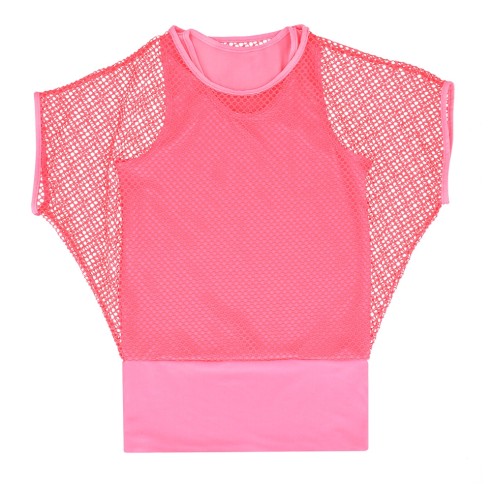 Bandeau 80's fluo rose