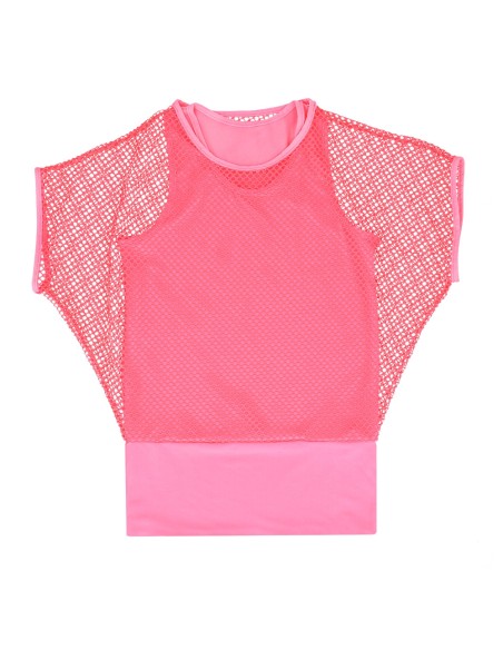 Bandeau 80's fluo rose