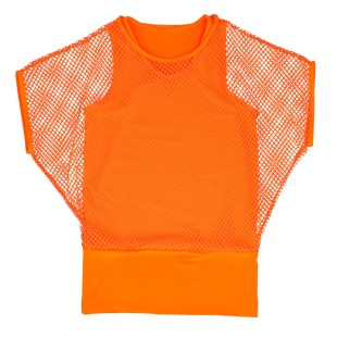 Bandeau 80's fluo orange 2