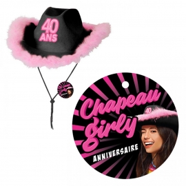 Chapeau girly 40 ans