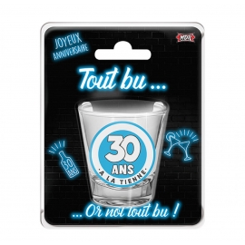 Verre shooter 20 ans