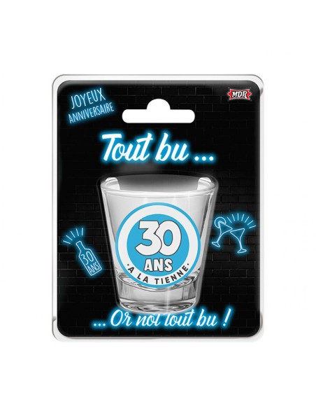 Verre shooter 20 ans