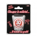 Verre shooter 50 ans
