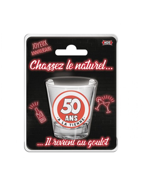 Verre shooter 40 ans